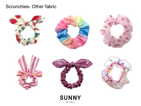 Fancy Hair Scrunchies Hair Ornaments Supplier