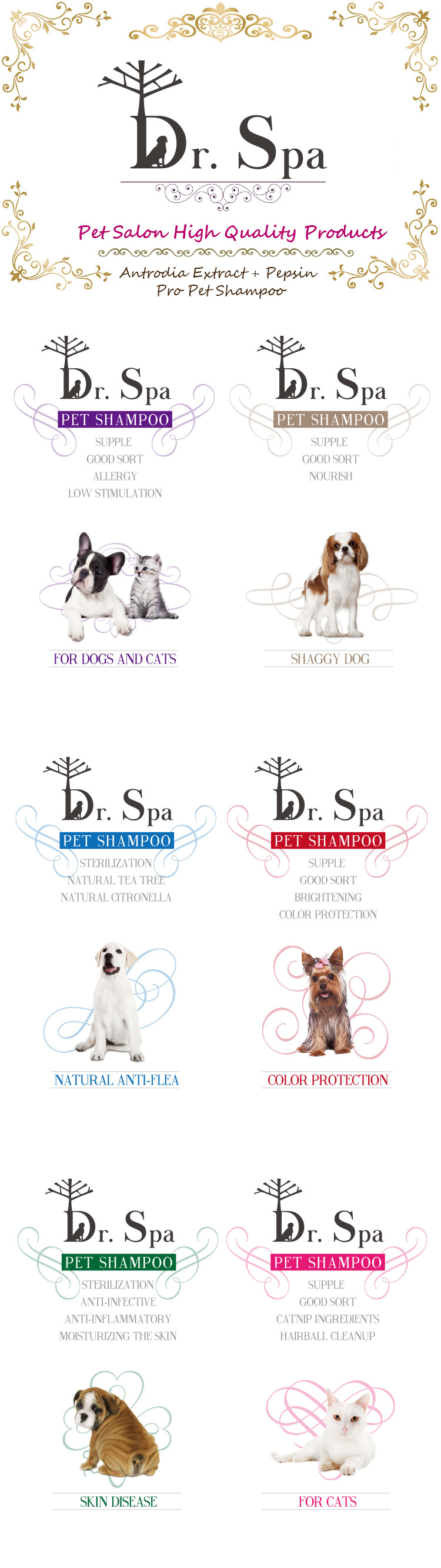spa shampoo for dogs