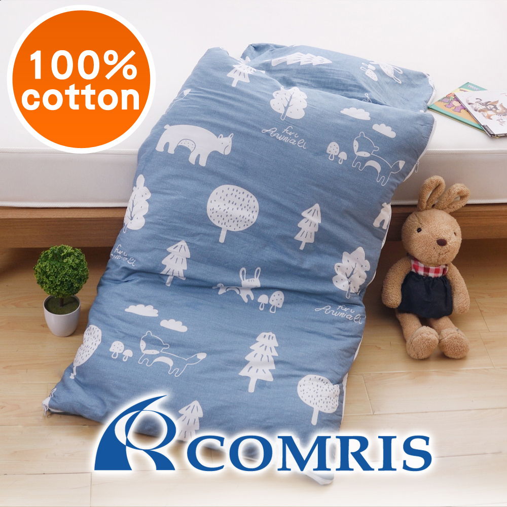 kids cotton sleeping bag