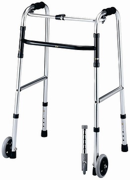 Alum Deluxe Folding Walker