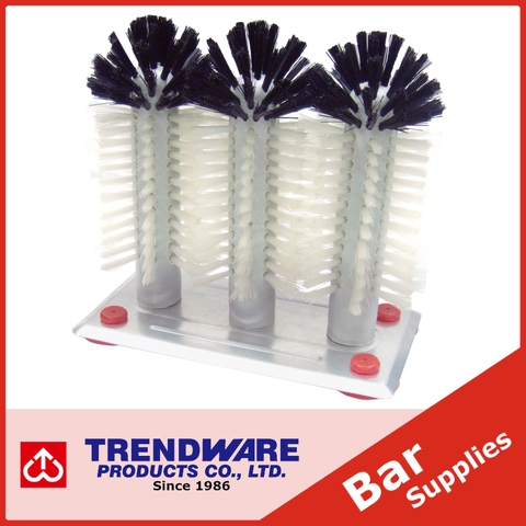 Manual Glass Scrubber with Aluminum Base