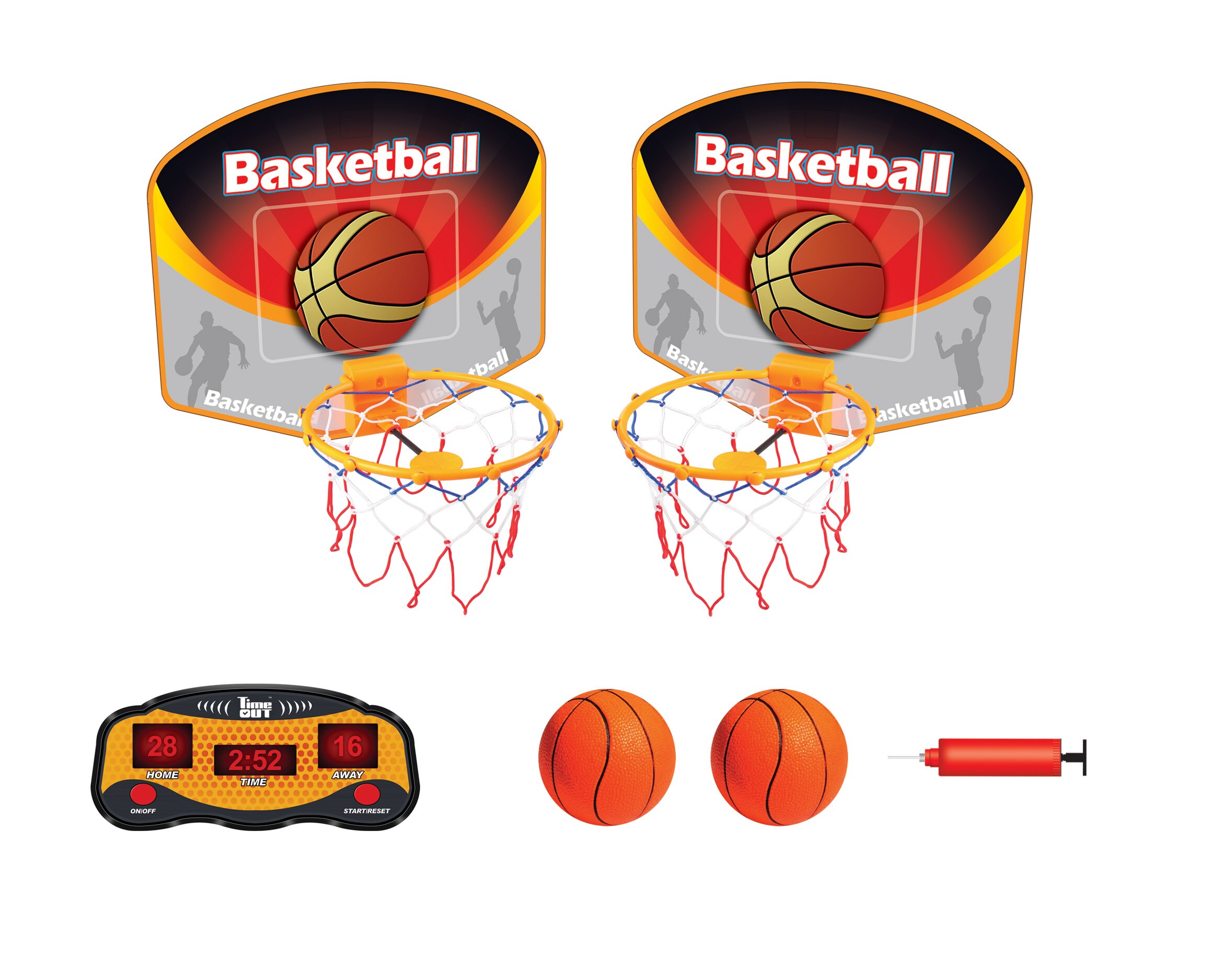 QC14012 Electronic Basketball Board with LED Screen Board Taiwantrade