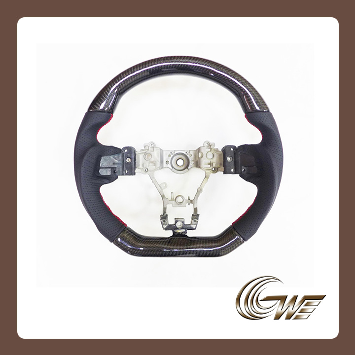 WRX STI WRX Steering Wheel (Carbon+Leather)