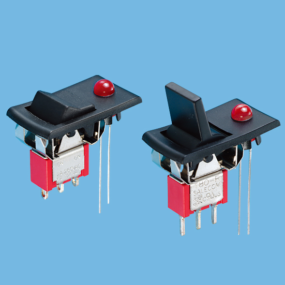 Miniature Rocker and Paddle Switch