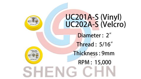 SANDING PAD, UC201A-S & UC202A-S