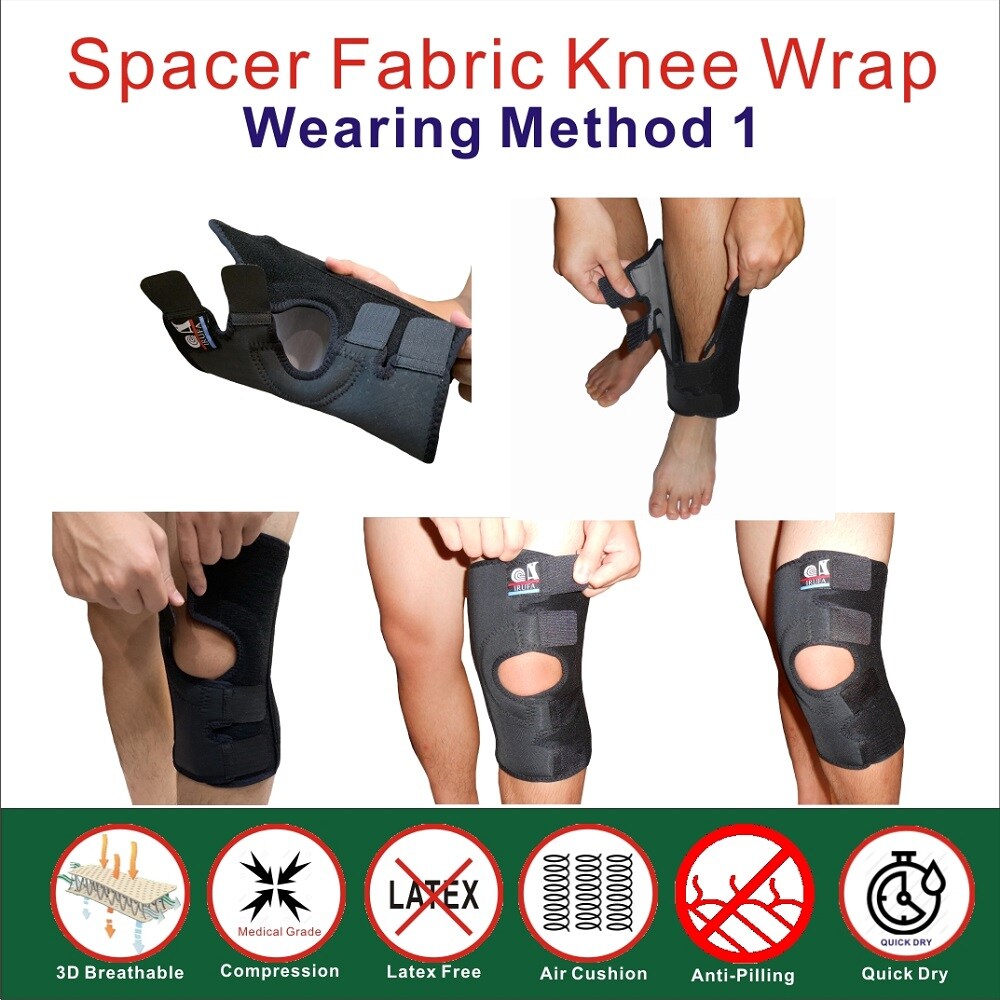 Adjustable Hinged Knee Brace for HyperextensionIrufa