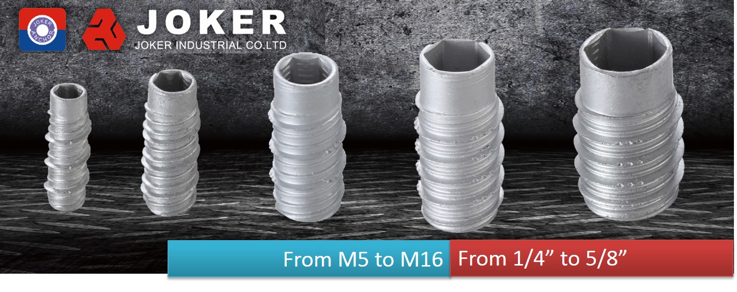 Internally Threaded SelfTapping concrete Anchors