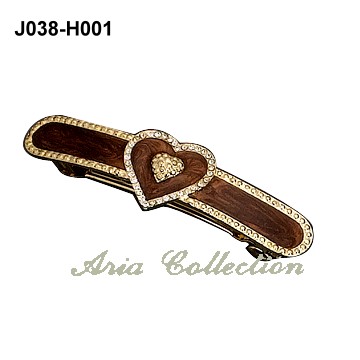 Enamel Hair Clip Hair accessories Rhinestone hair clip