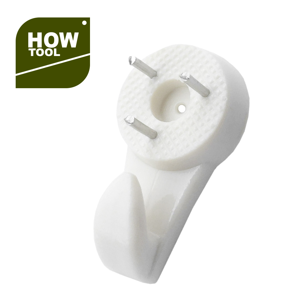 Taiwan Abs Plastic Nail In Hard Wall Picture Frame Hanger