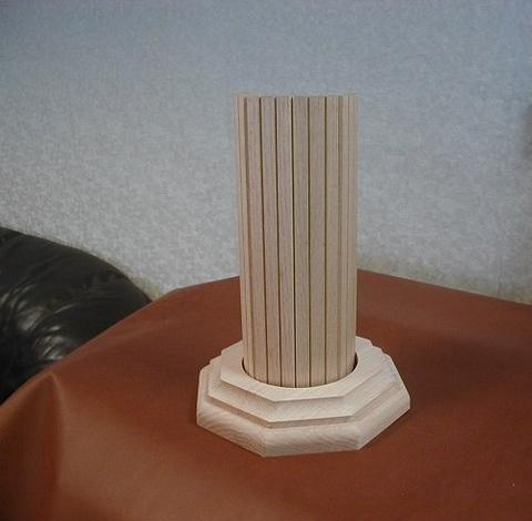 V-grooved flexible wood board for furniture surface covers