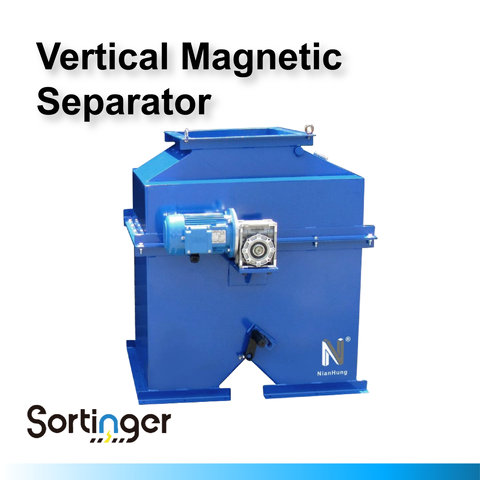 Vertical Magnetic Separator, Pre-Processing Recycle System Equipment