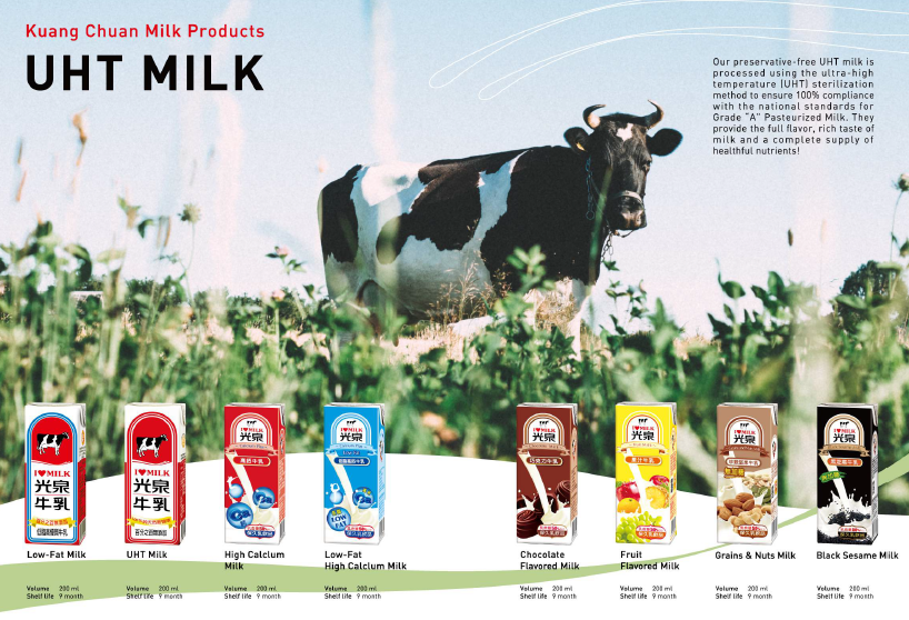 Best UHT Milk | KUANG CHUAN DAIRY CO., LTD.