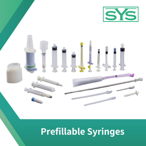 Prefillable Syringes for Endoscopy and Topical Medication Use, Pharmaceutical Applicator Manufacturer