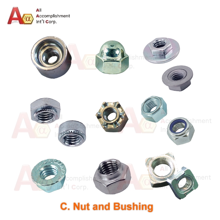 All Metal Lock Nut and Bushing
