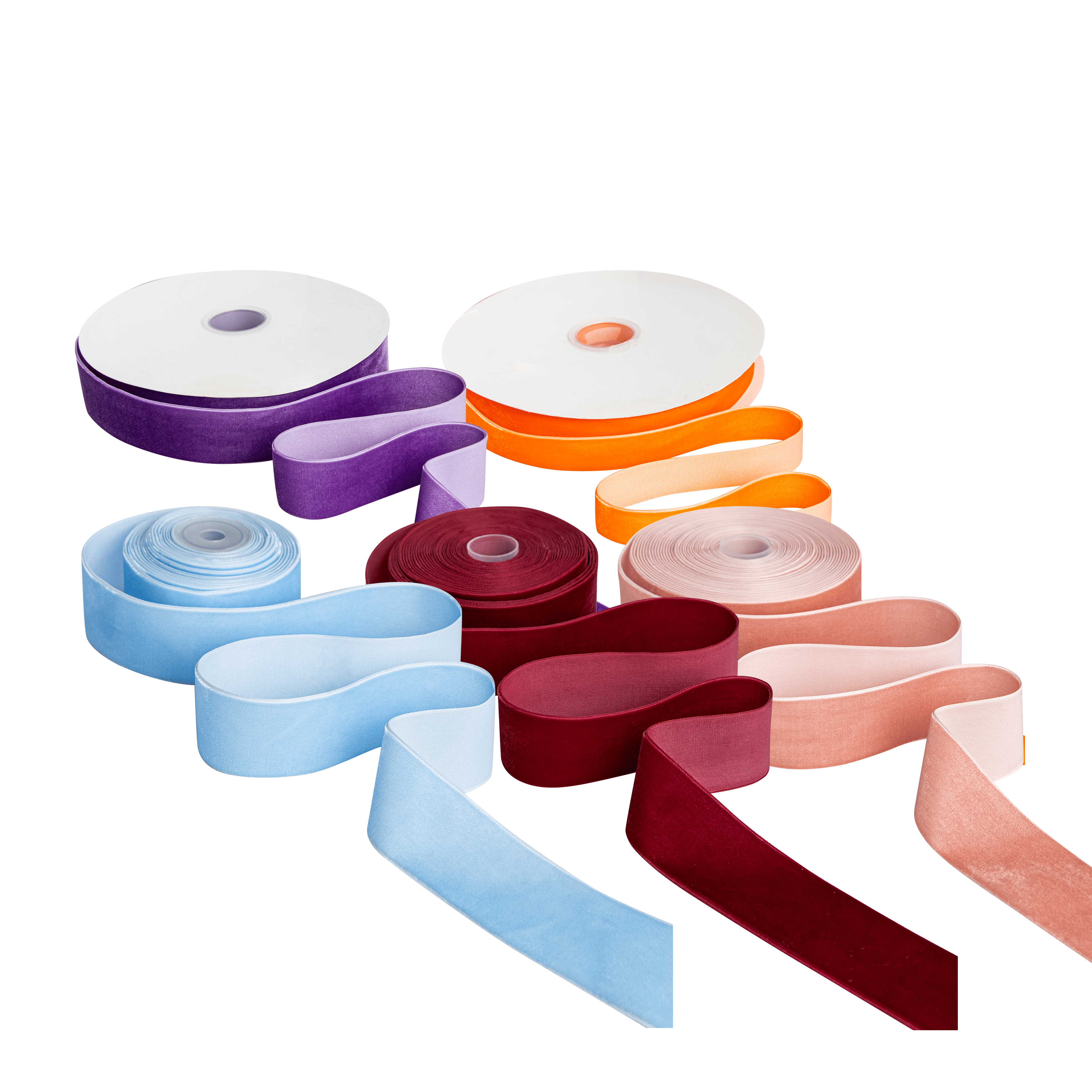 Non-Shedding Premium Woven Velvet Ribbon | High-Density Durable
