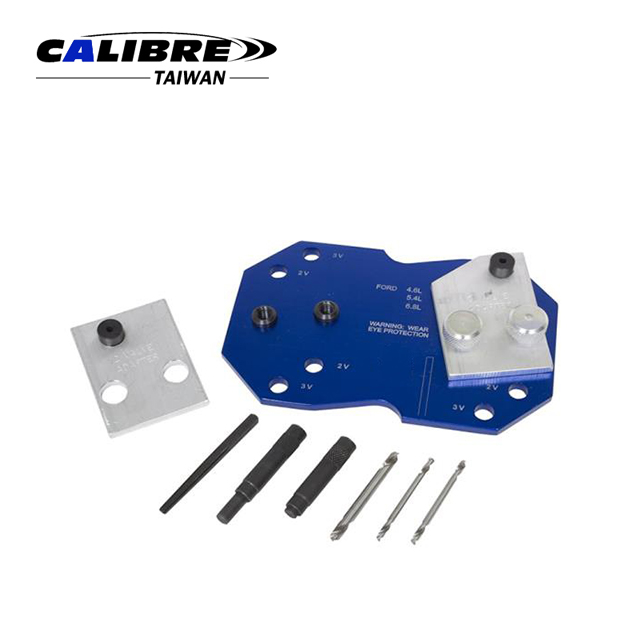 Taiwan calibre exhaust manifold drill template broken stud template