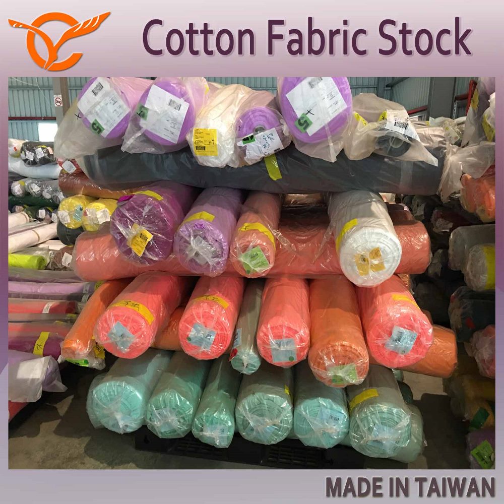 Taiwan Top Quality Cotton Wool Blend Fabric Roll Remnant Fabric
