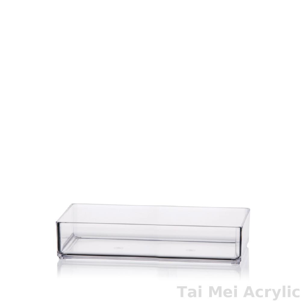 Acrylic Organizer 12 x 6 x 2, drawer organizer, stackable, box ...