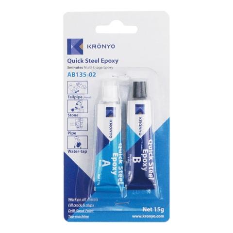 KRONYO AB135-02 steel structural epoxy AB Glue