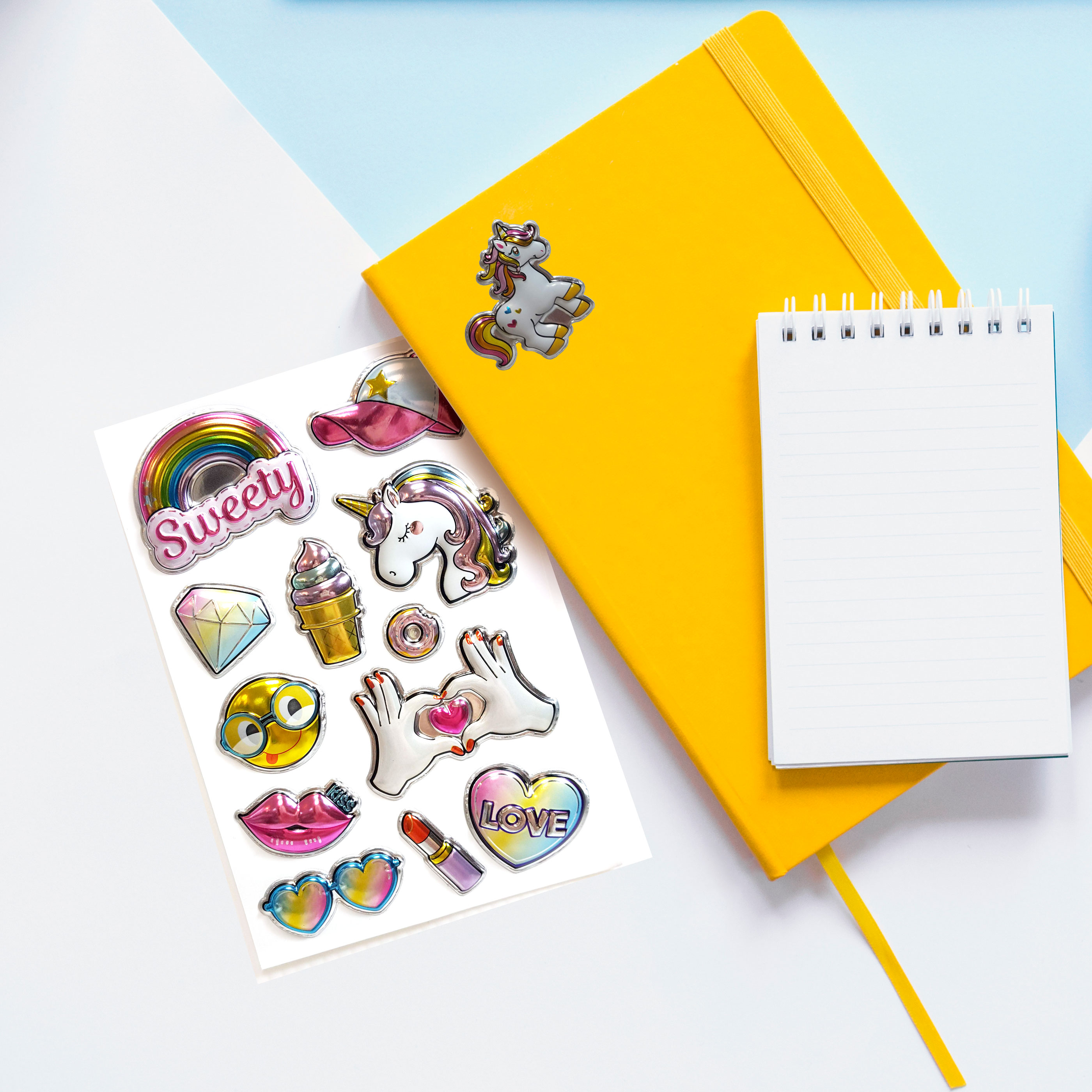 3D cartoon PVC stickers, POP-UP Foil stickers for kids | Taiwantrade.com