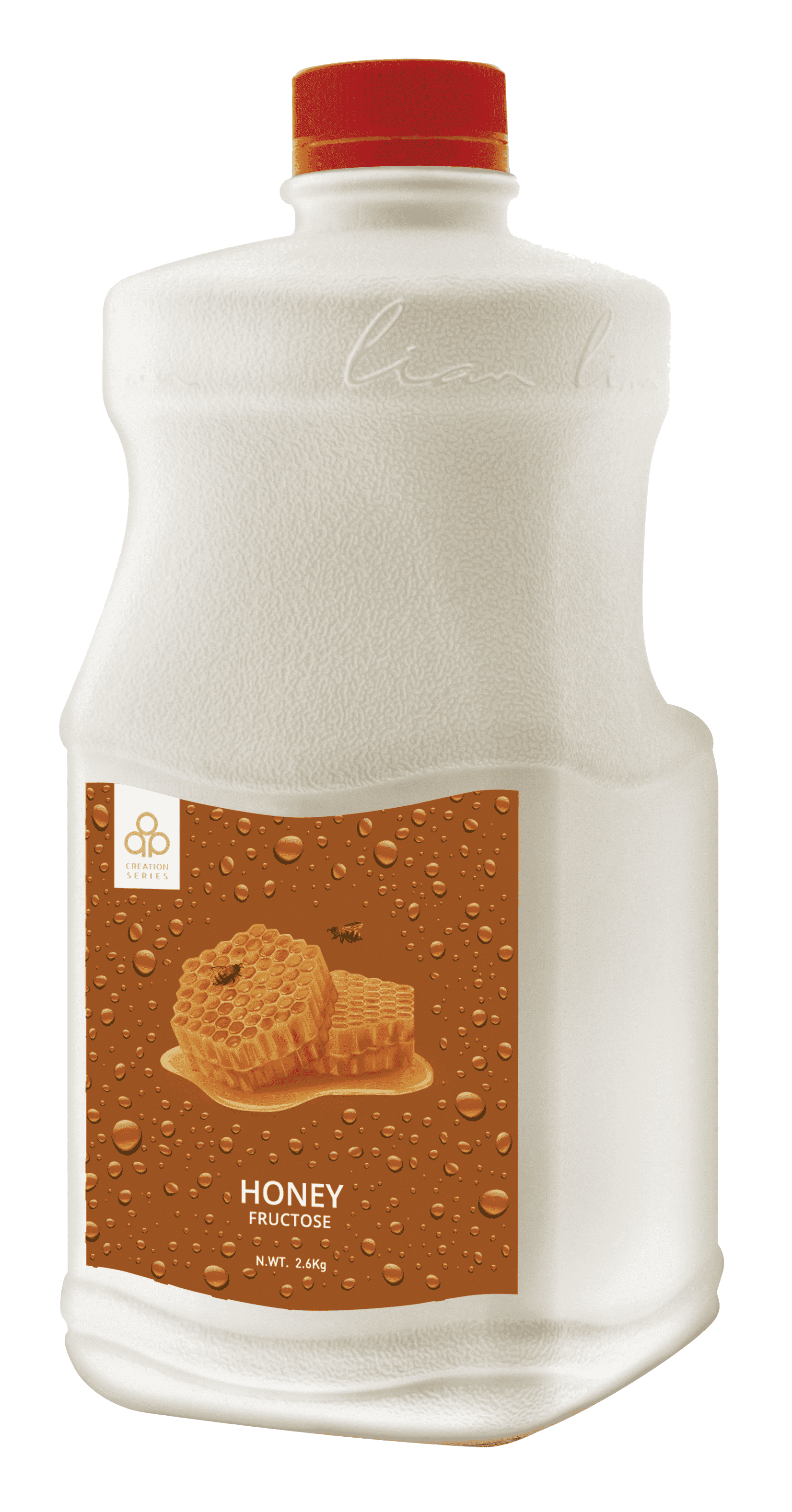 Honey flavored syrup, easy to pour and mix cocktail sweetener