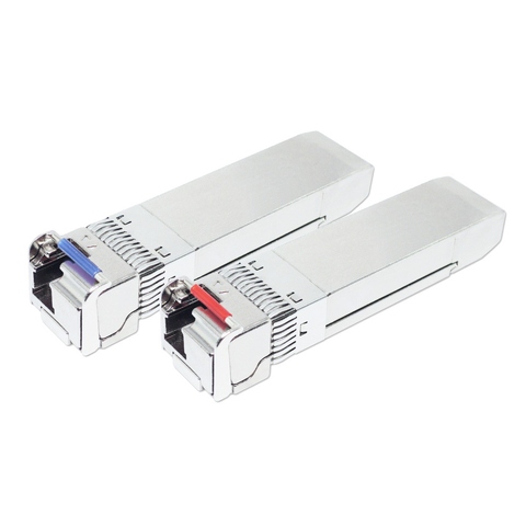 10G SFP+ BIDI LC, 1270nm/1330nm/1490nm/1550nm, Single Mode, 10KM~100KM Optical Module