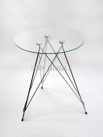 Cross Wire Round Table