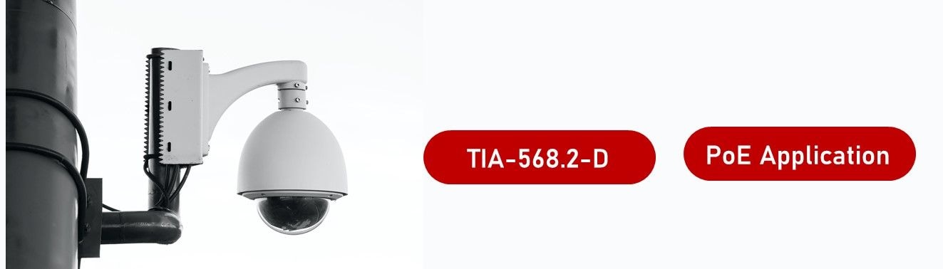 Application PoE de cordons de raccordement minces de 28 AWG