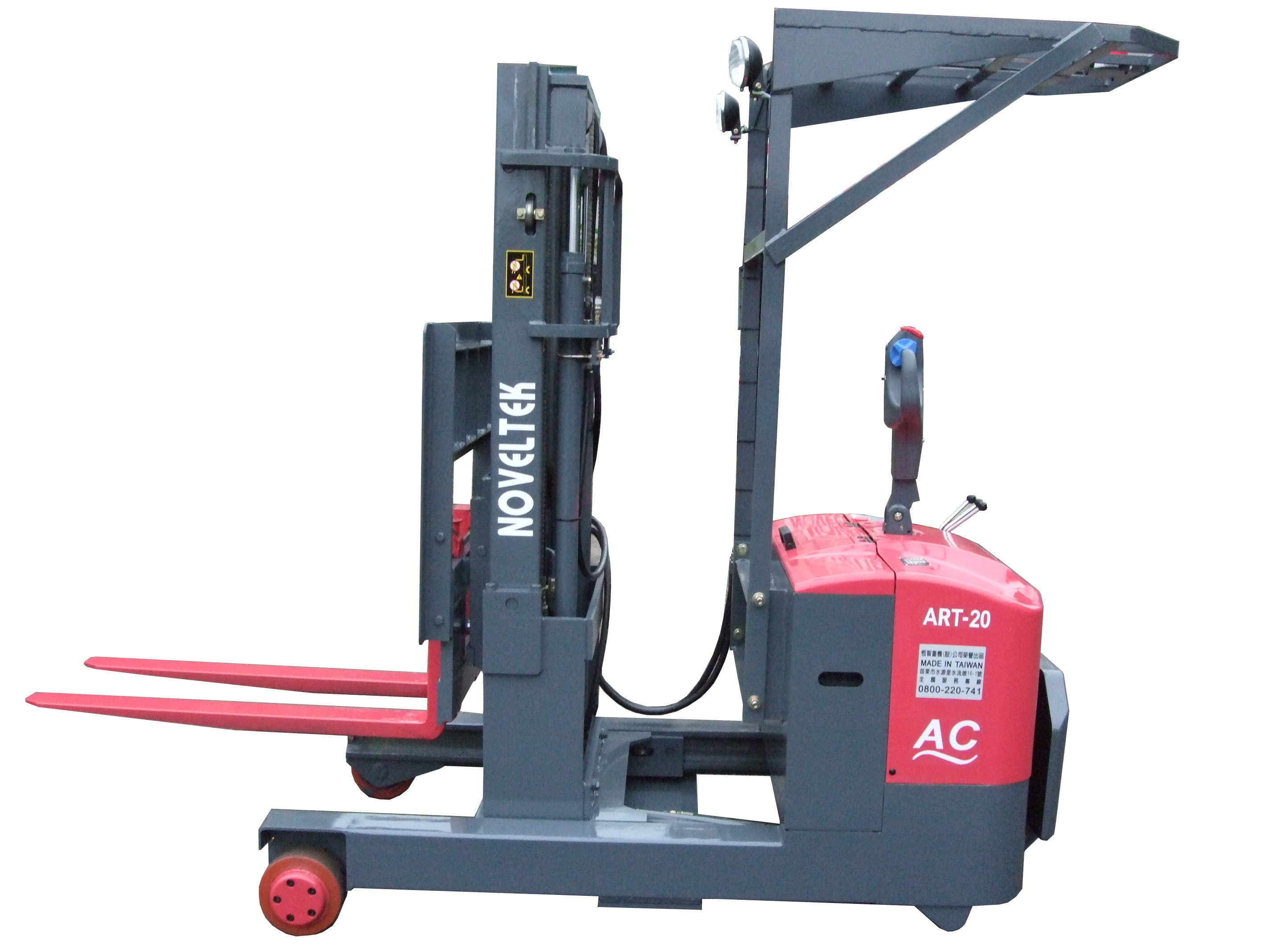 NOVELTEK Advanced Counterbalanced Reach Truck 2 TONS NOVELTEK