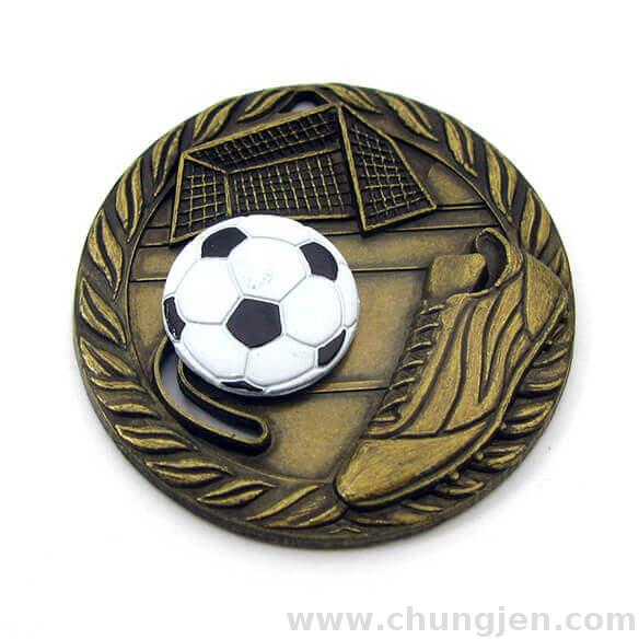 二枚スライド式サッカーメダル Taiwantrade Com