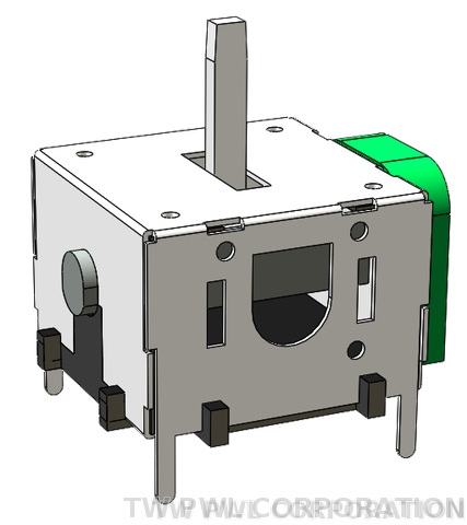 Stick controller type potentiometer