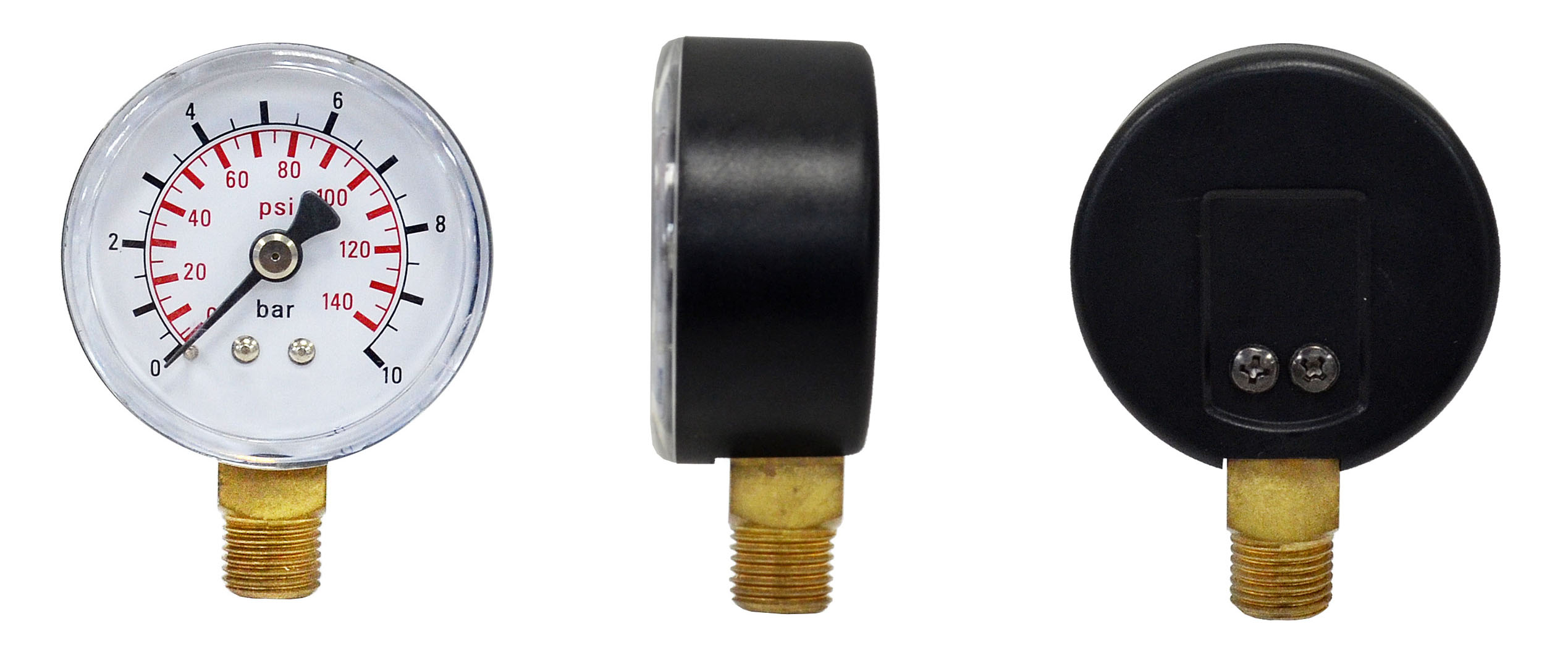 2" (50 mm) Plastic case Pneumatic Gauges Taiwantrade