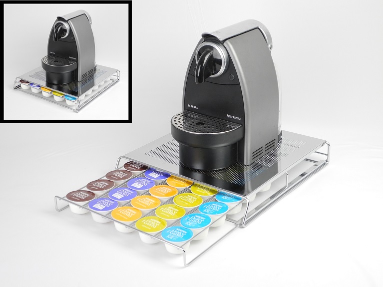 Drawer storage for Dolce Gusto