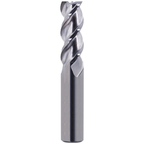 CARBIDE END MILL - Square 3 Long Flutes