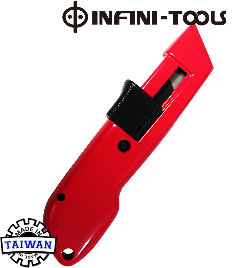 SelfRetracting Safety Utility Knife, Spring Loaded Safety Knife