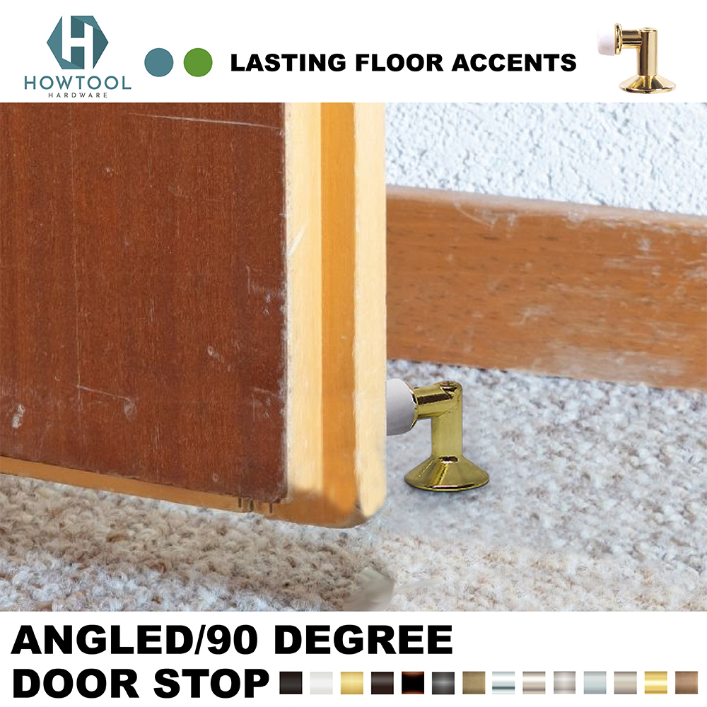 Floor Mounted 90 Degree Angled Door Stop
