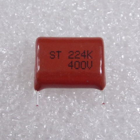 METALLIZED POLYESTER FILM CAPACITOR