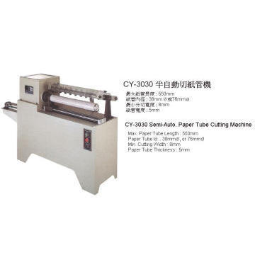 Semi-Auto. paper tube cutting machine