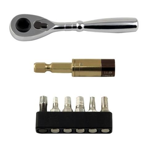 Tool Kit with Ratchet Wrench & Torque Socket