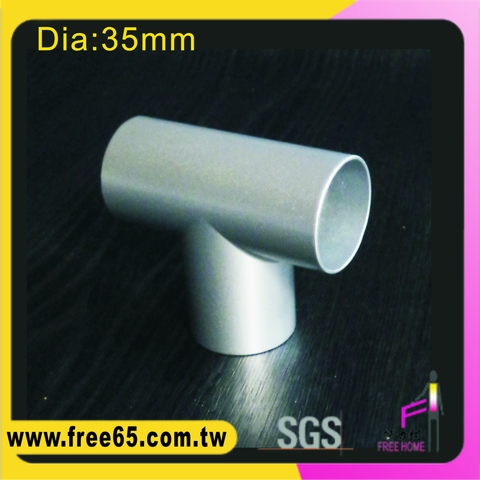 Handrail fitting 3-way elbow /pipe connector/ tees fitting 