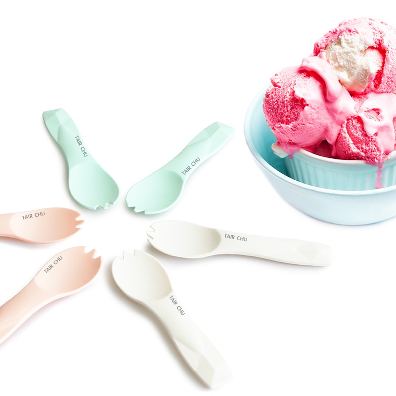 Disposable Plastic Mini Ice Cream Spoon TAIR CHU ENTERPRISE CO., LTD.