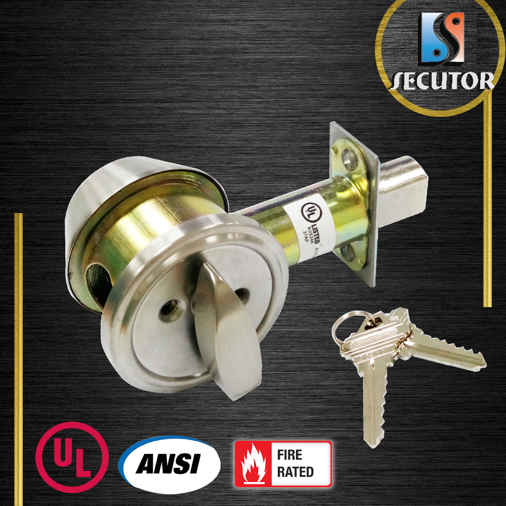 ANSI Grade 1 Heavy Duty Cylindrical Deadbolt Lock