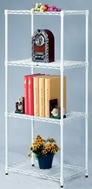 4-Tier Light Duty Wire Shelving