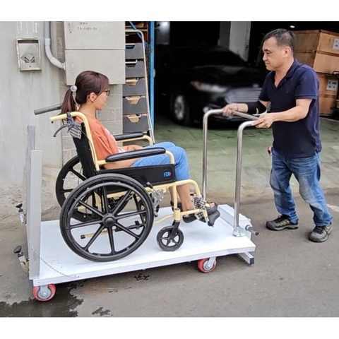 Electric-Hydraulic Wheelchair Lifting Platform