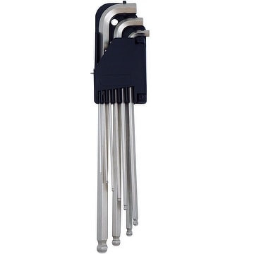 Stubby type XL Ball-end hex key in folding holder | Taiwantrade