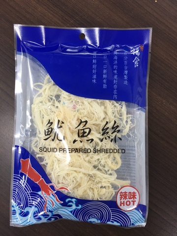 Spicy Dried Shredded Squid Snacks | Taiwantrade.com