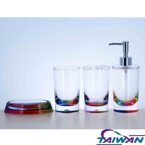 Acrylic Bathroom Accessories Set