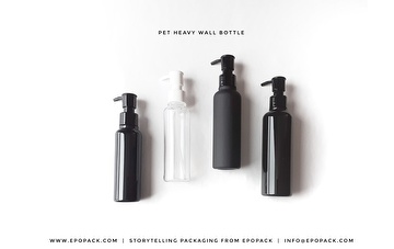 EPOPACK_Sustainable cosmetic packaging_DC1-150 150ML PET Heavy wall bottle