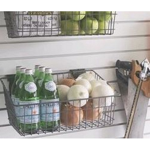 Only Hangers Garage Organizer Value Pack with 3 Shelves and 3 Steel Baskets