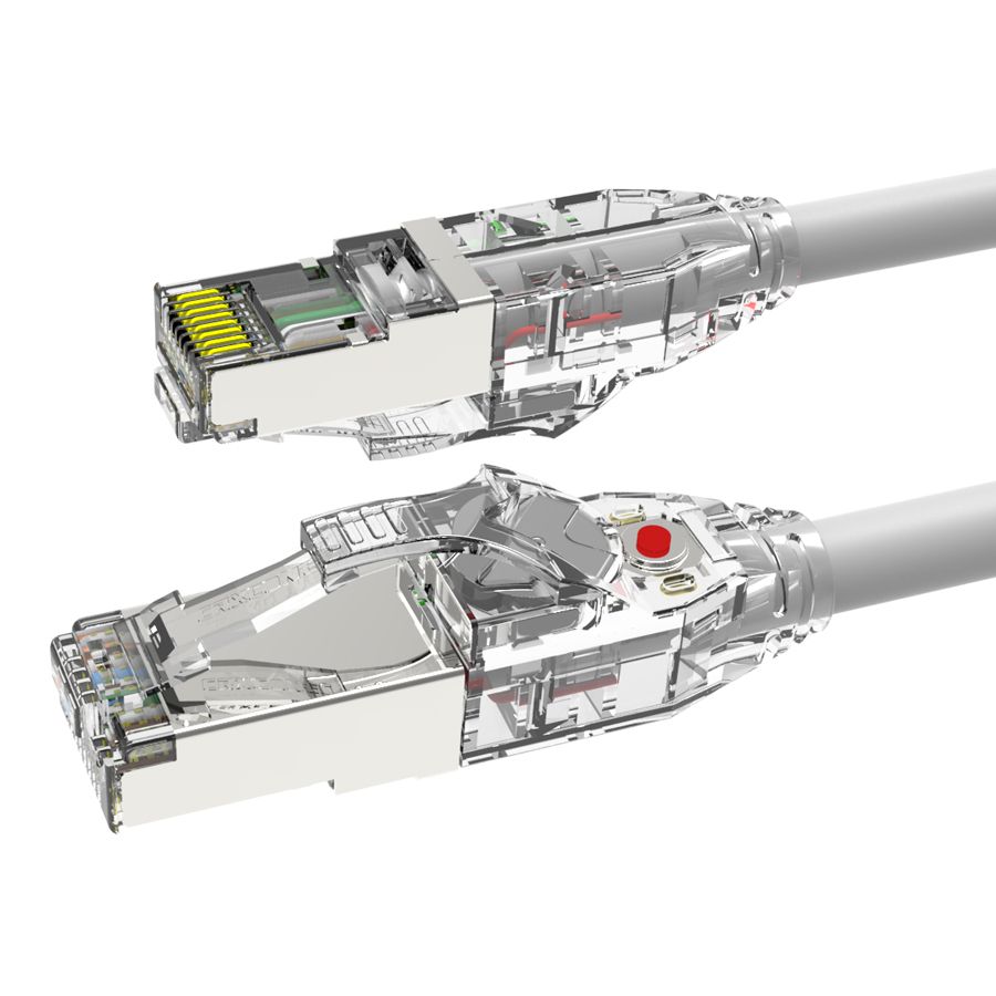 Delta Verified Cat6 STP LED SelfTracing RJ45 8p8c Patch Cord